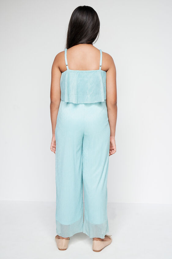 Pretty Pleats Jumpsuit, Turquoise, image 4